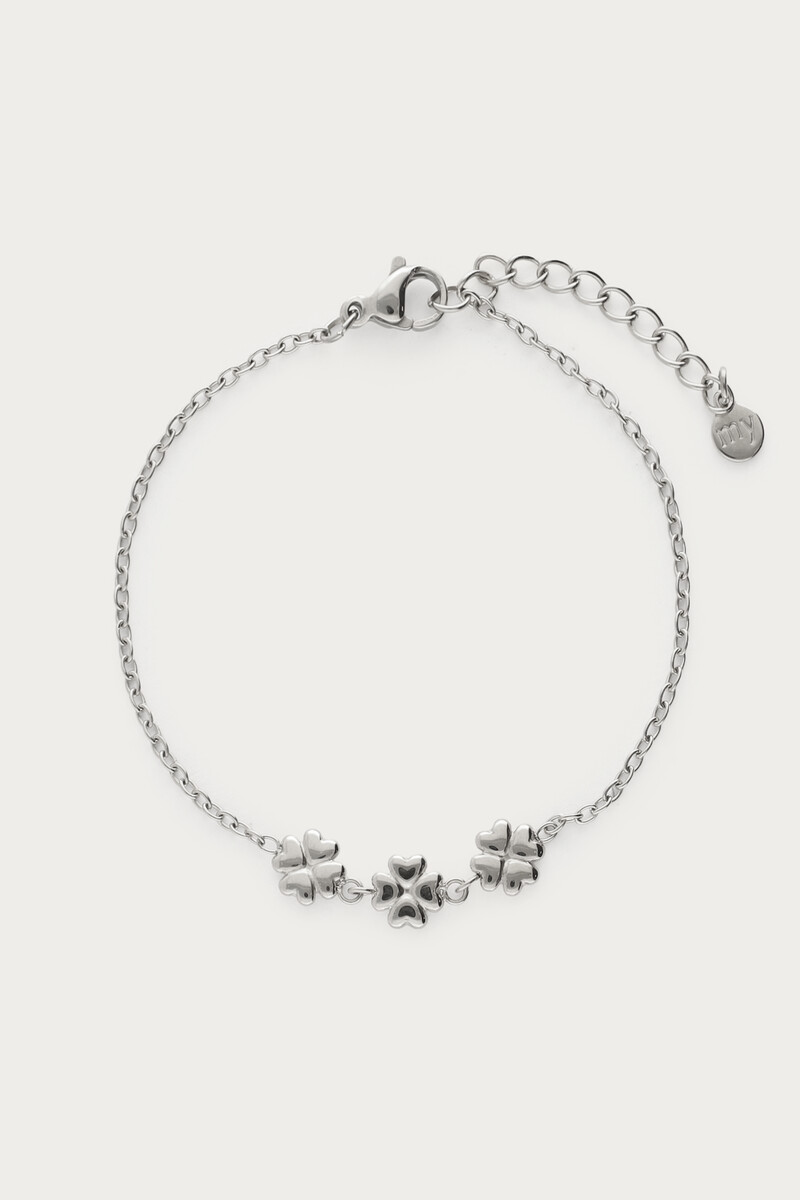 Bracelet with three clovers  | My Jewellery