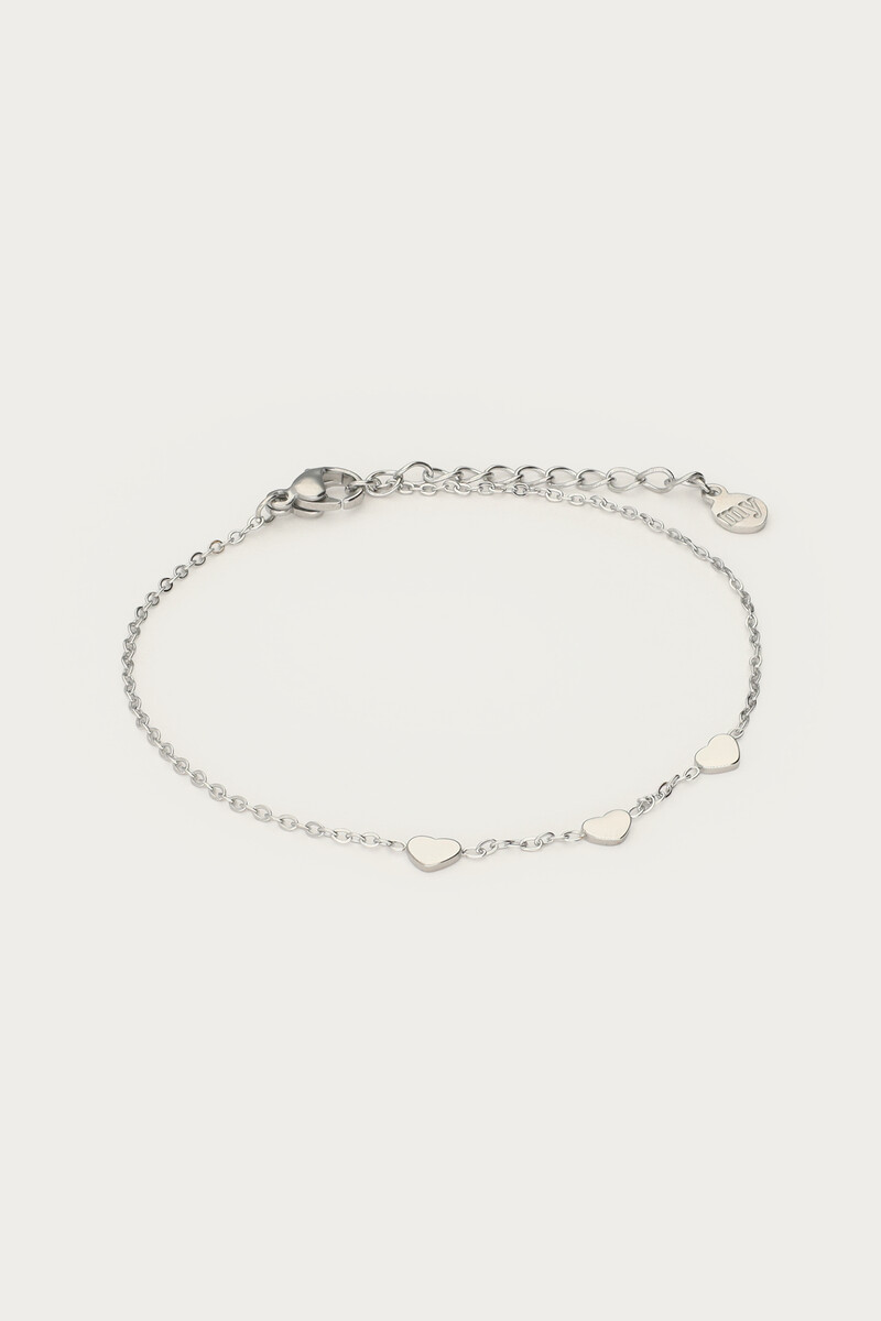 Graduation bracelet three hearts | My Jewellery