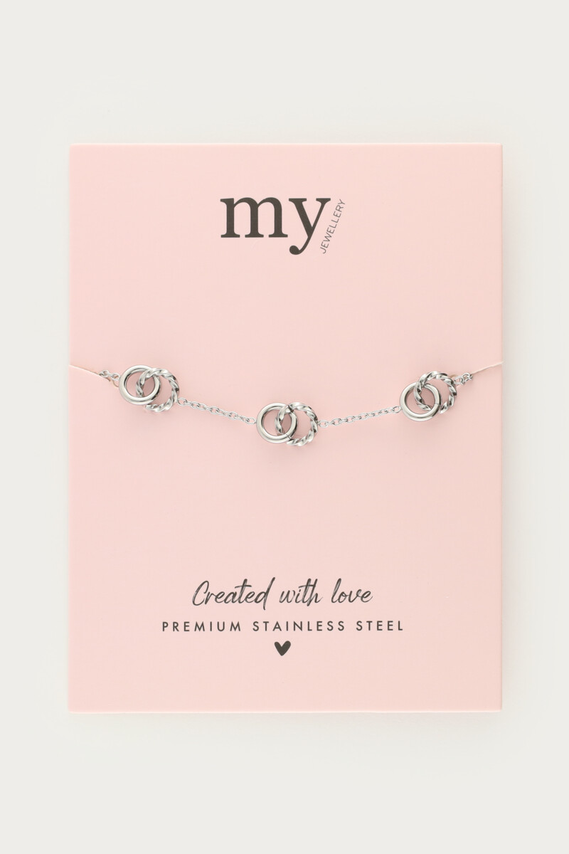 Bracelet with triple circles | My Jewellery