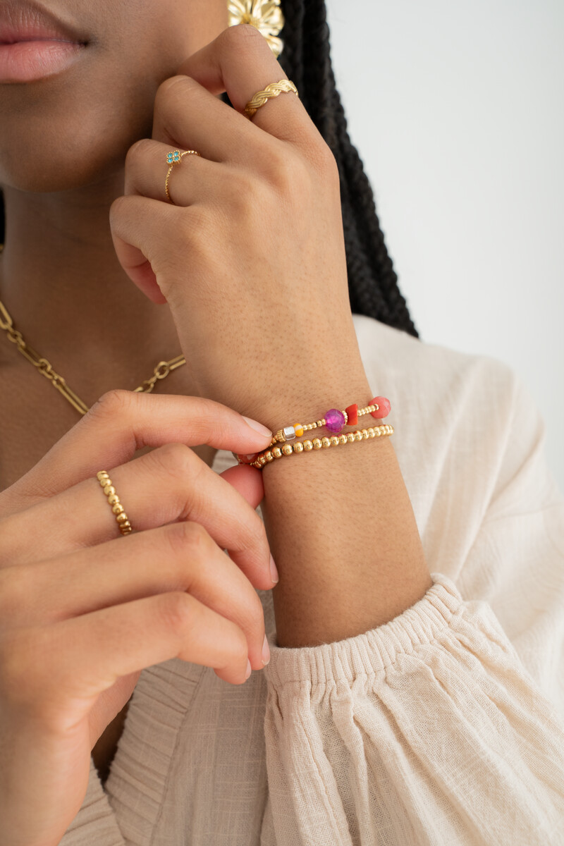 Bracelet set bold & multicoloured beads | My Jewellery
