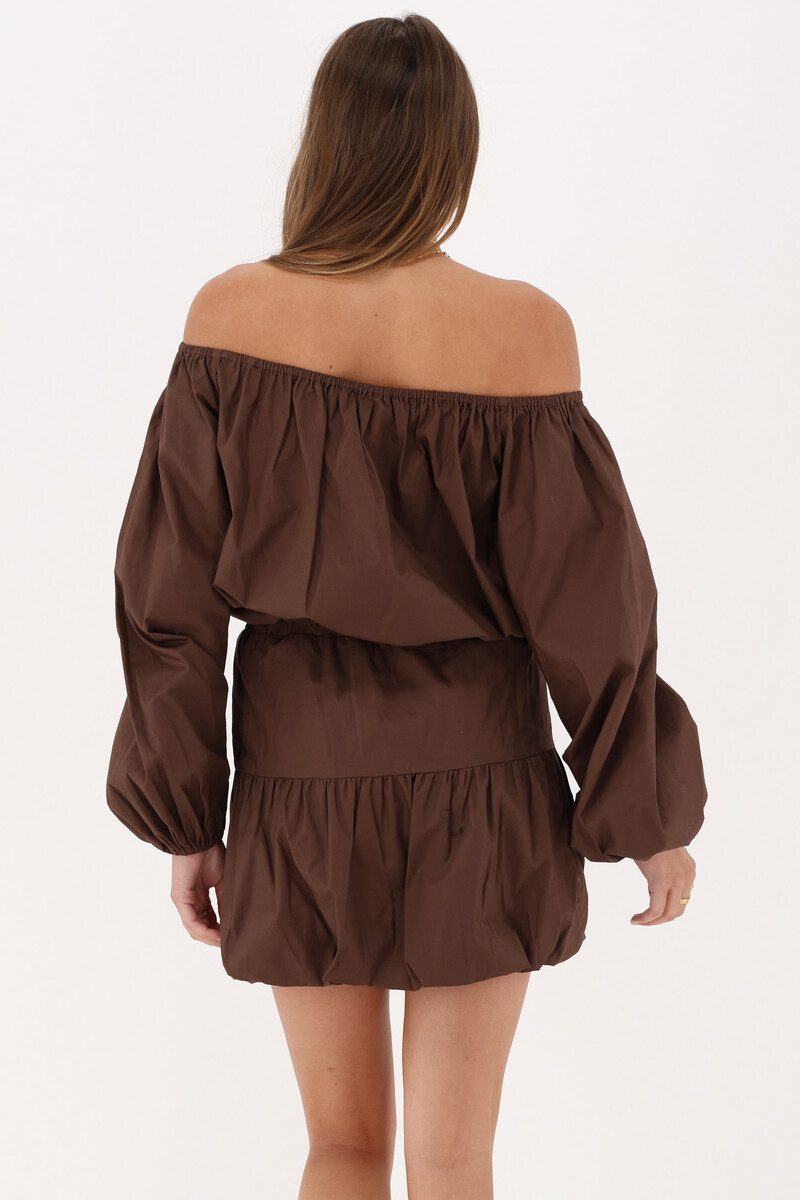 Brown balloon skirt mini | My Jewellery