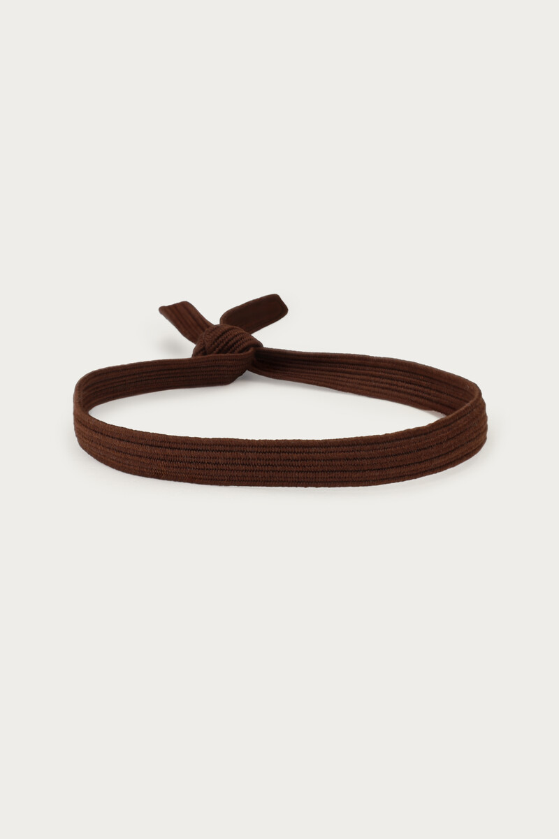 Brown elastic bracelet basic | My Jewellery