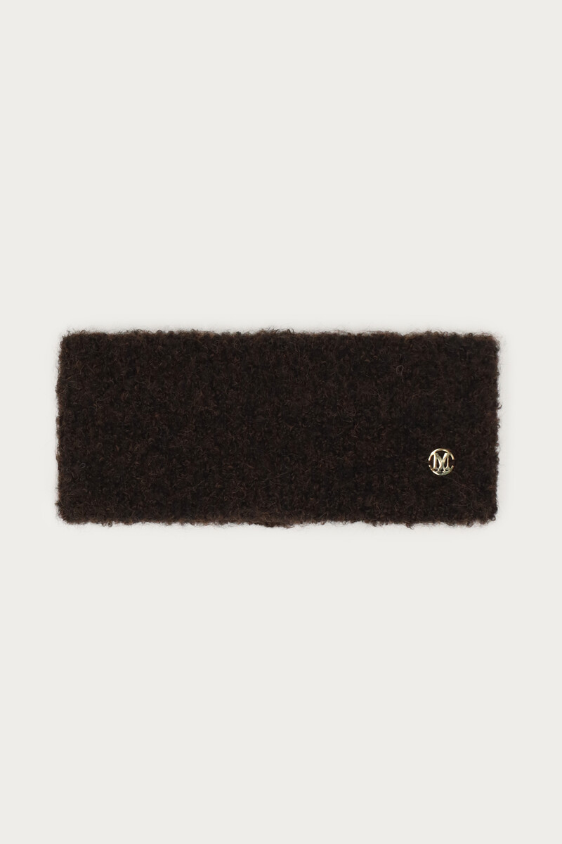 Brown knit headband | My Jewellery