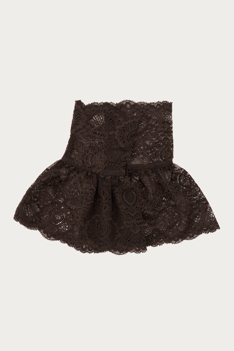 Brown lace cuffs | My Jewellery