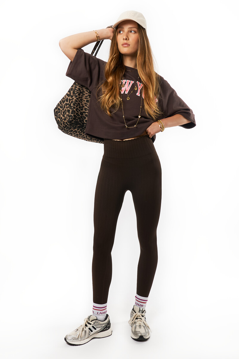 Brown leggings | My Jewellery