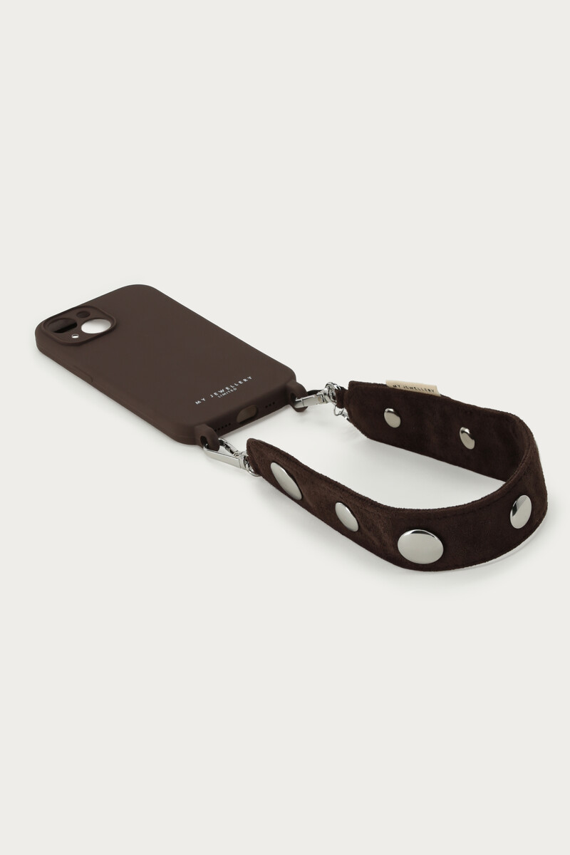 Brown phone case silicone  | My Jewellery