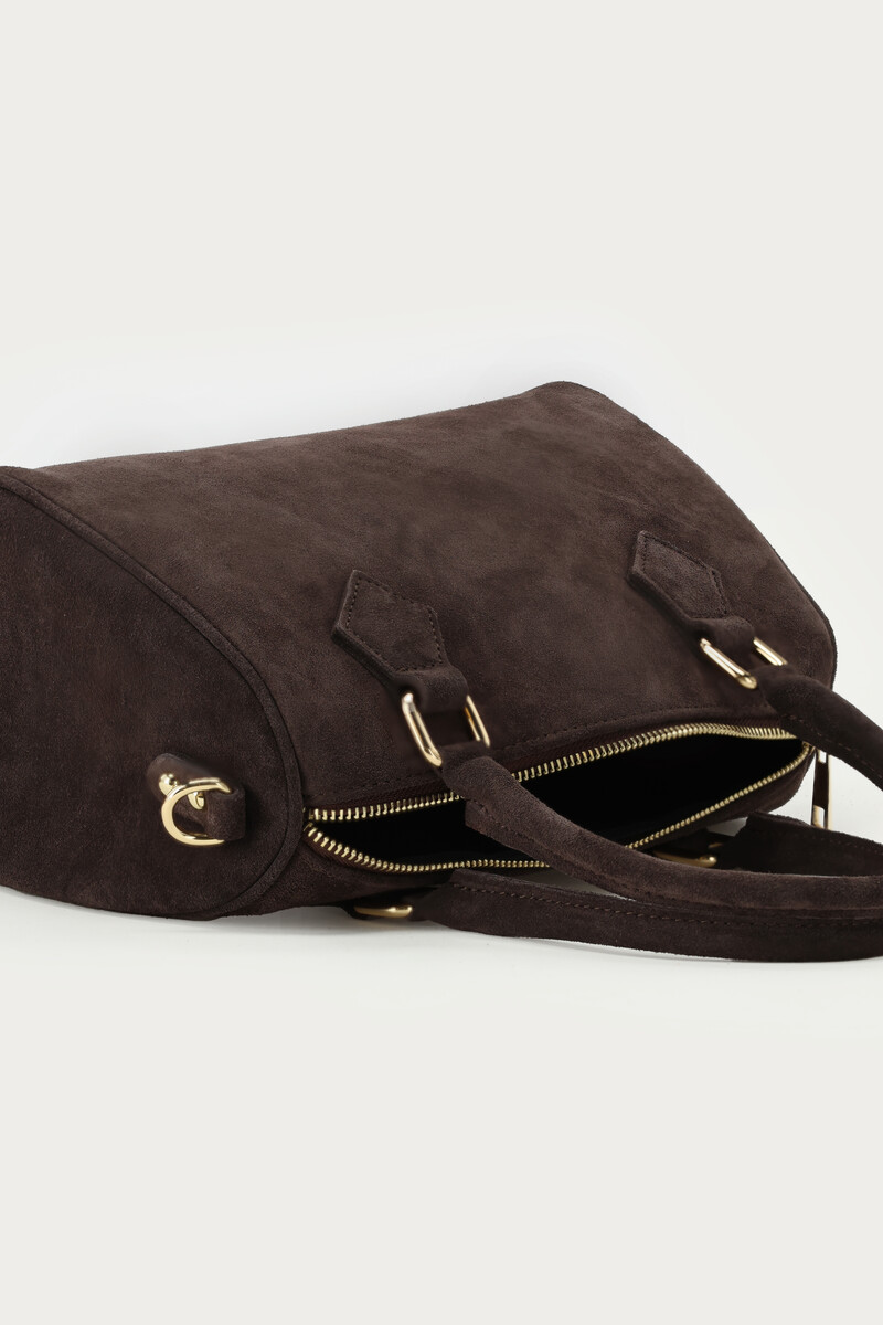  Brown suede bag | My Jewellery