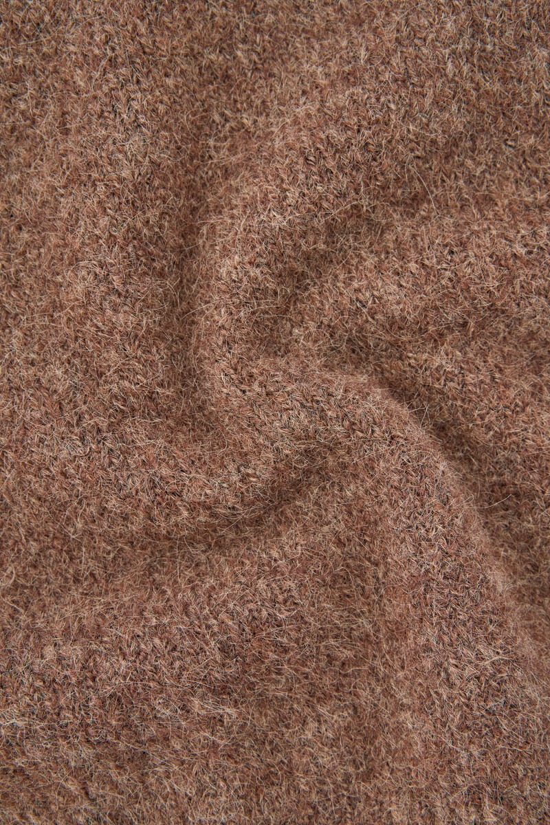 Brown short-sleeved sweater | My Jewellery