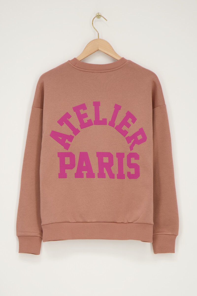 Brown sweatshirt "Atelier Paris" | My Jewellery