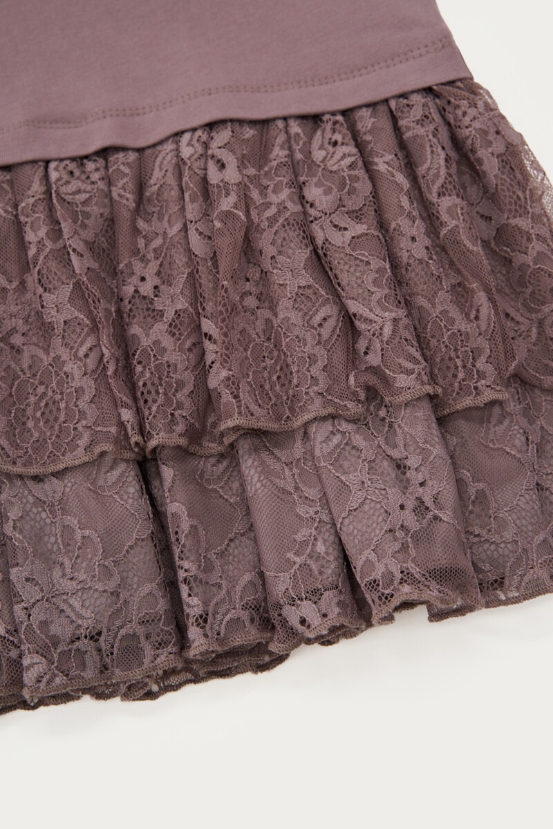 Lace T-Shirt Dress | My Jewellery