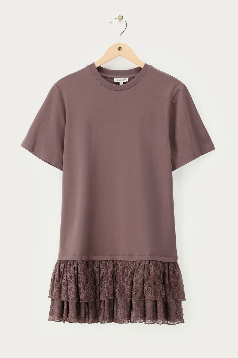 Lace T-Shirt Dress | My Jewellery