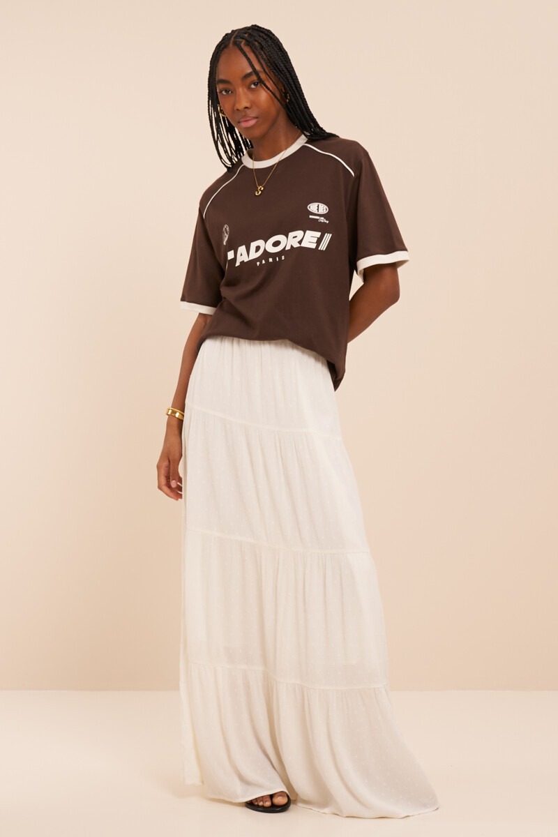 Brown T-shirt 'J'adore Paris'| My Jewellery