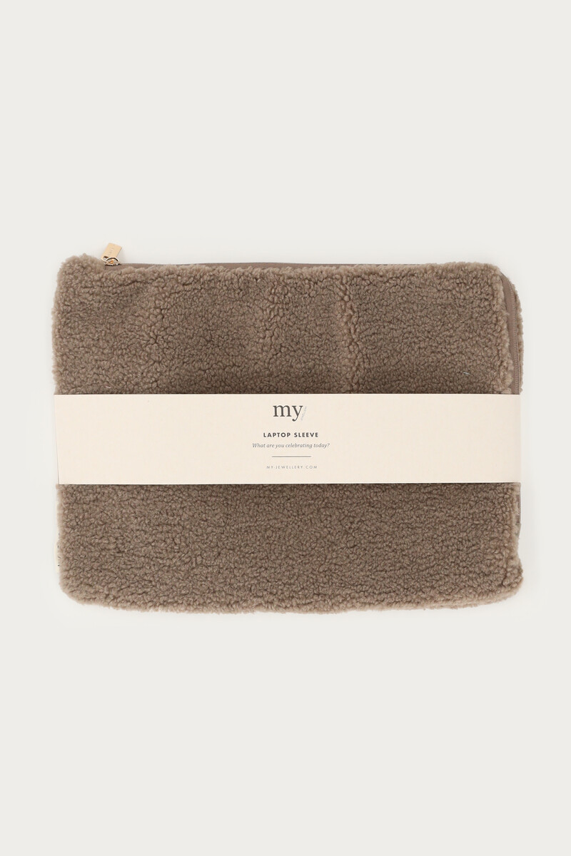 Brown Teddy Laptop Sleeve | My Jewellery