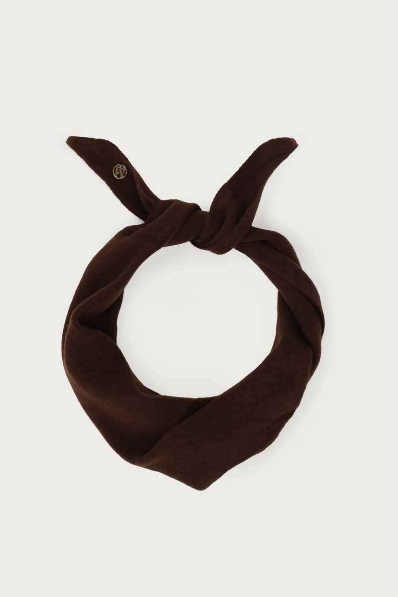 Brown triangle scarf | My Jewellery
