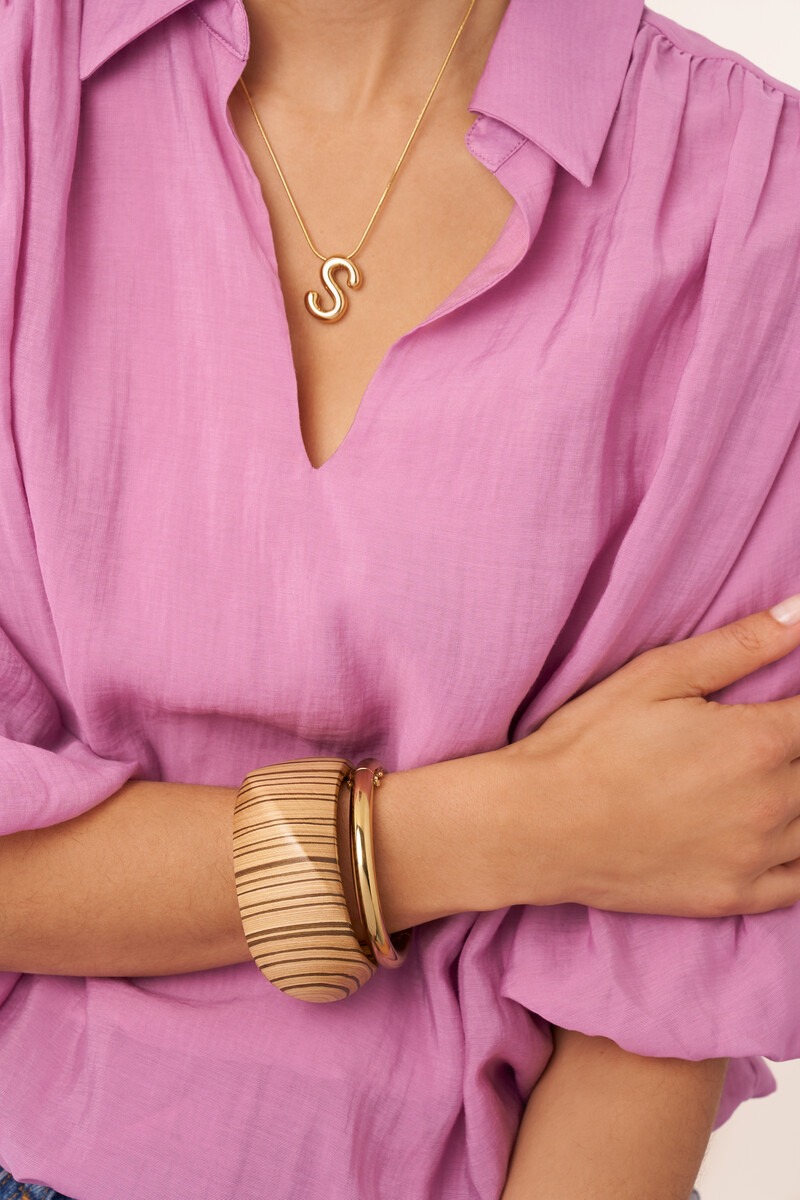 Brown wooden bangle | My Jewellery