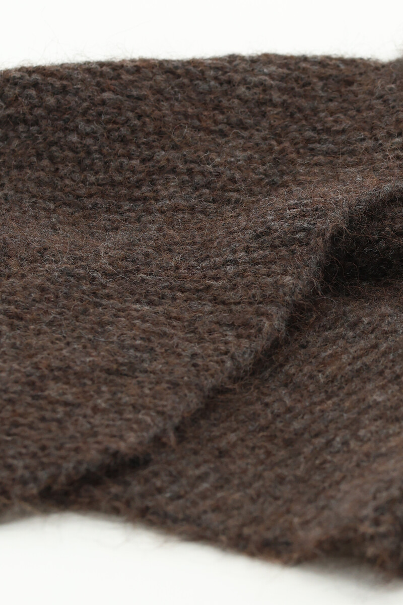 Brown hooded scarf | My Jewellery