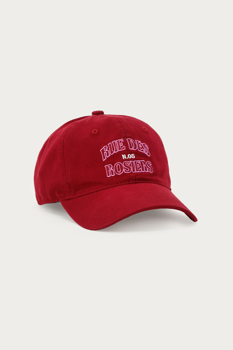 Burgundy cap "Rue des Rosiers" | My Jewellery