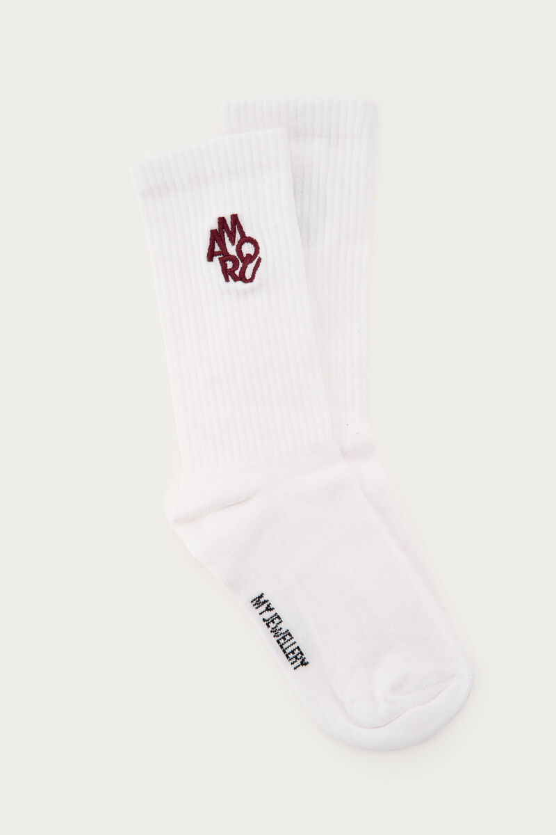 Burgundy socks set Amour | My Jewellery