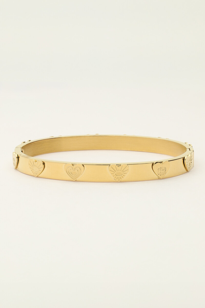 Candy bangle with hearts  | My Jewellery