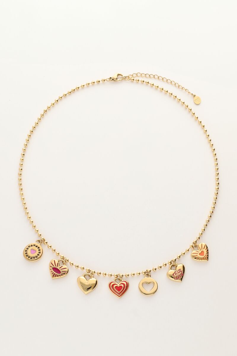 Candy necklace with multicoloured charms | My Jewellery