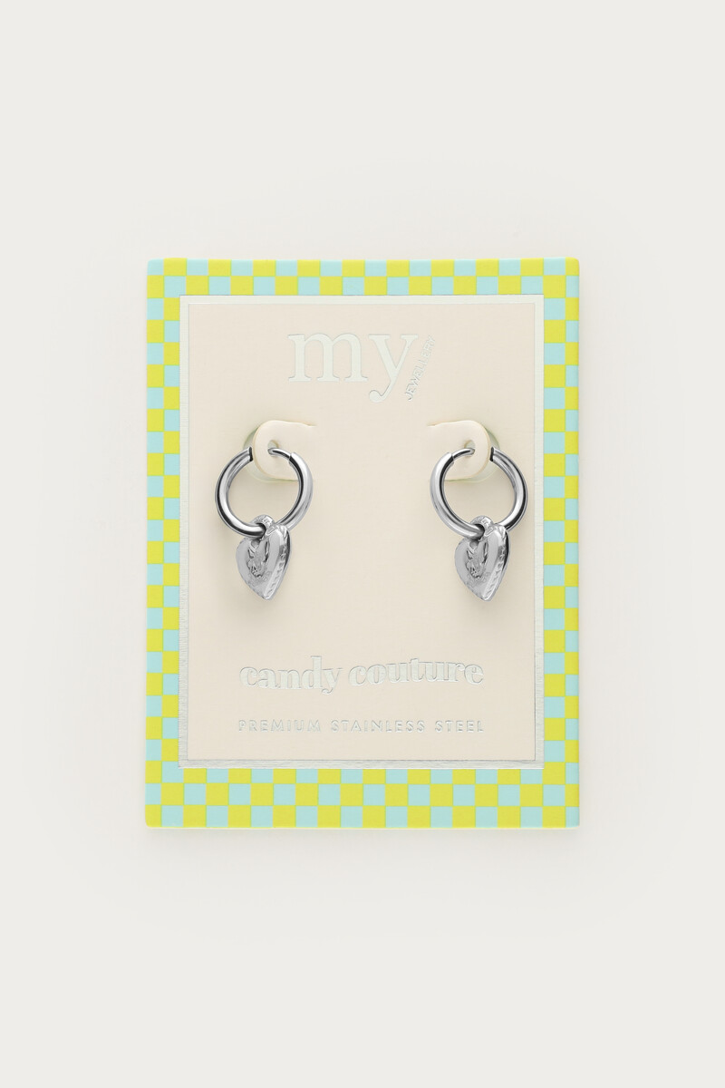 Candy small heart earrings | My Jewellery
