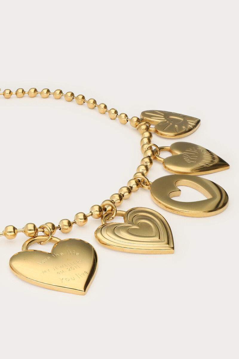 Candy statement necklace with charms | My Jewellery