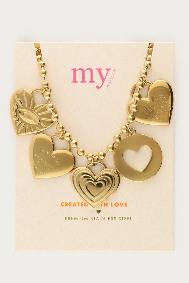 Candy statement necklace with charms | My Jewellery