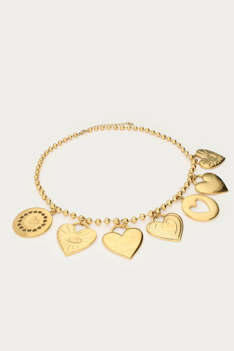 Candy statement necklace with charms | My Jewellery