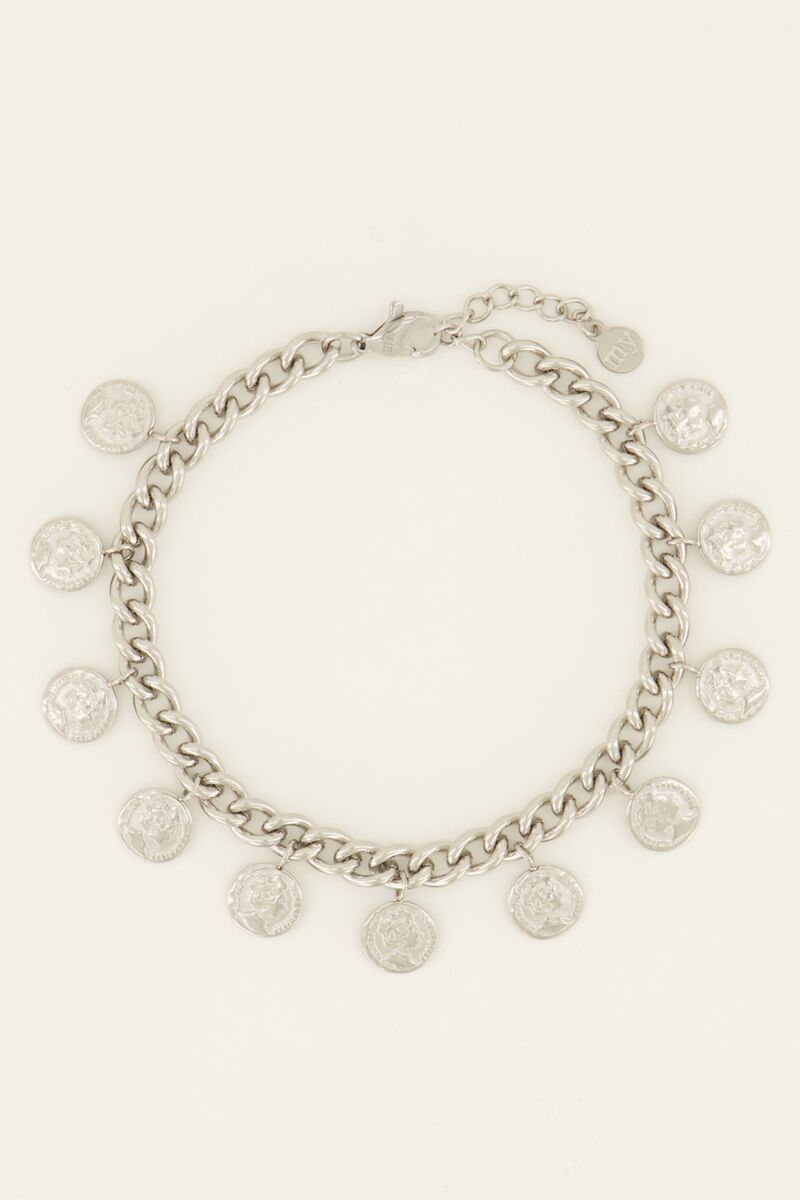 Chain bracelet with coins | My Jewellery