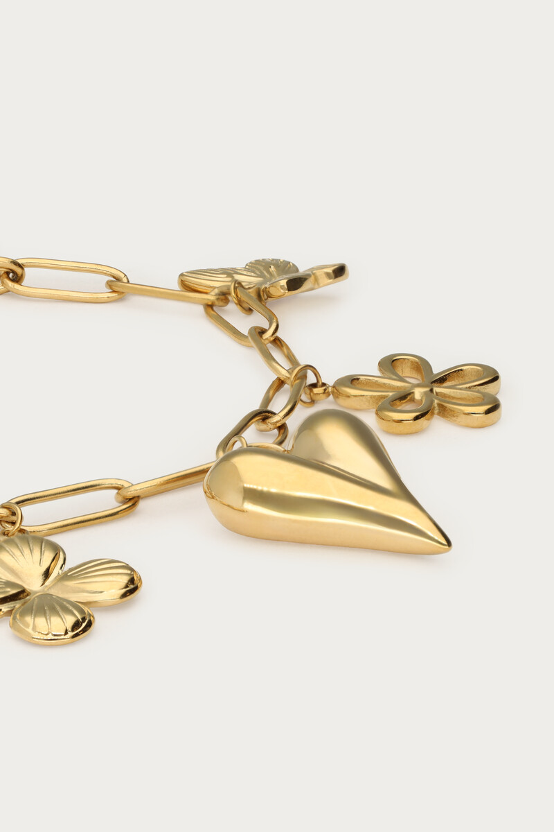 Chain bracelet with multi charms | My Jewellery