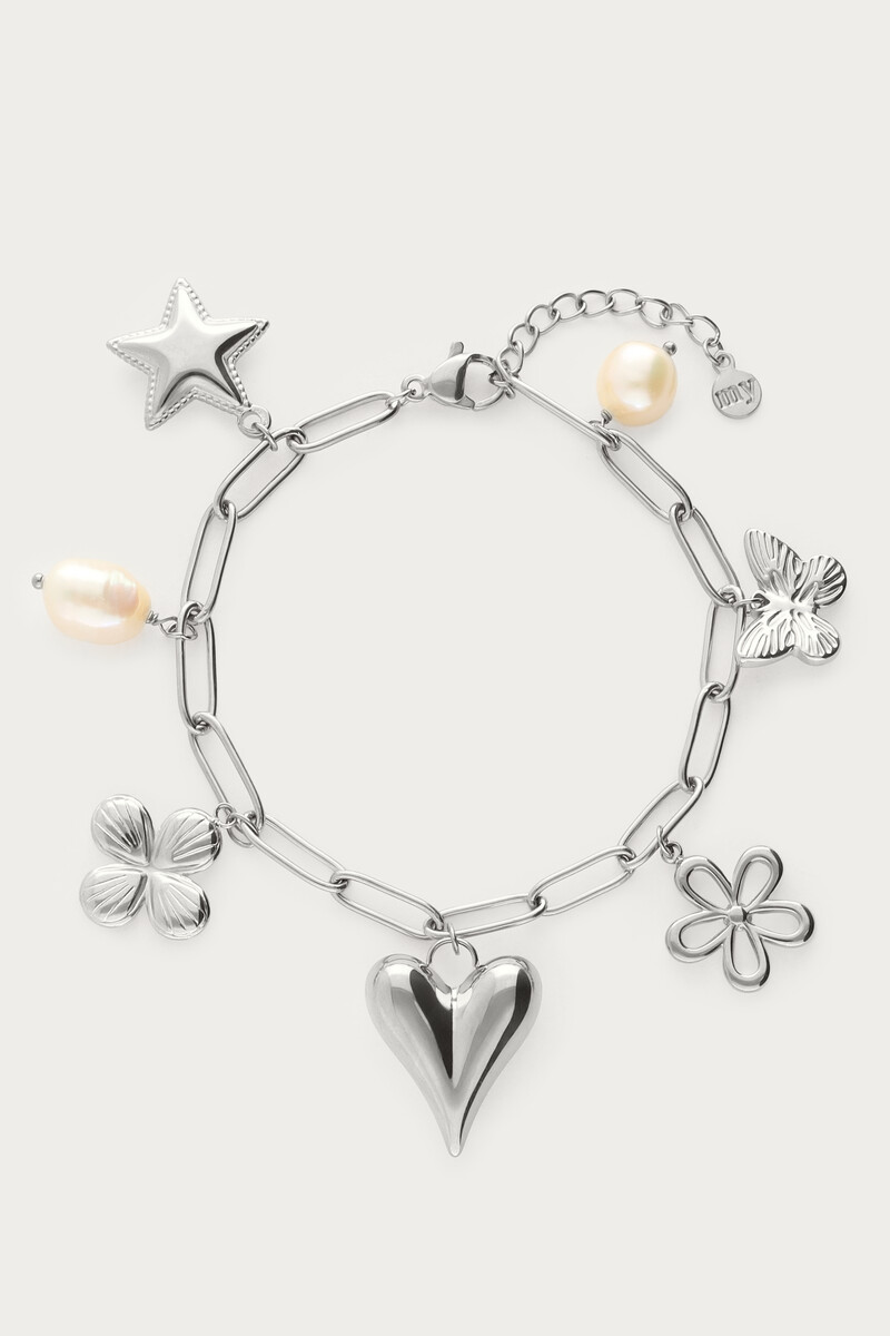 Chain bracelet with multi charms | My Jewellery