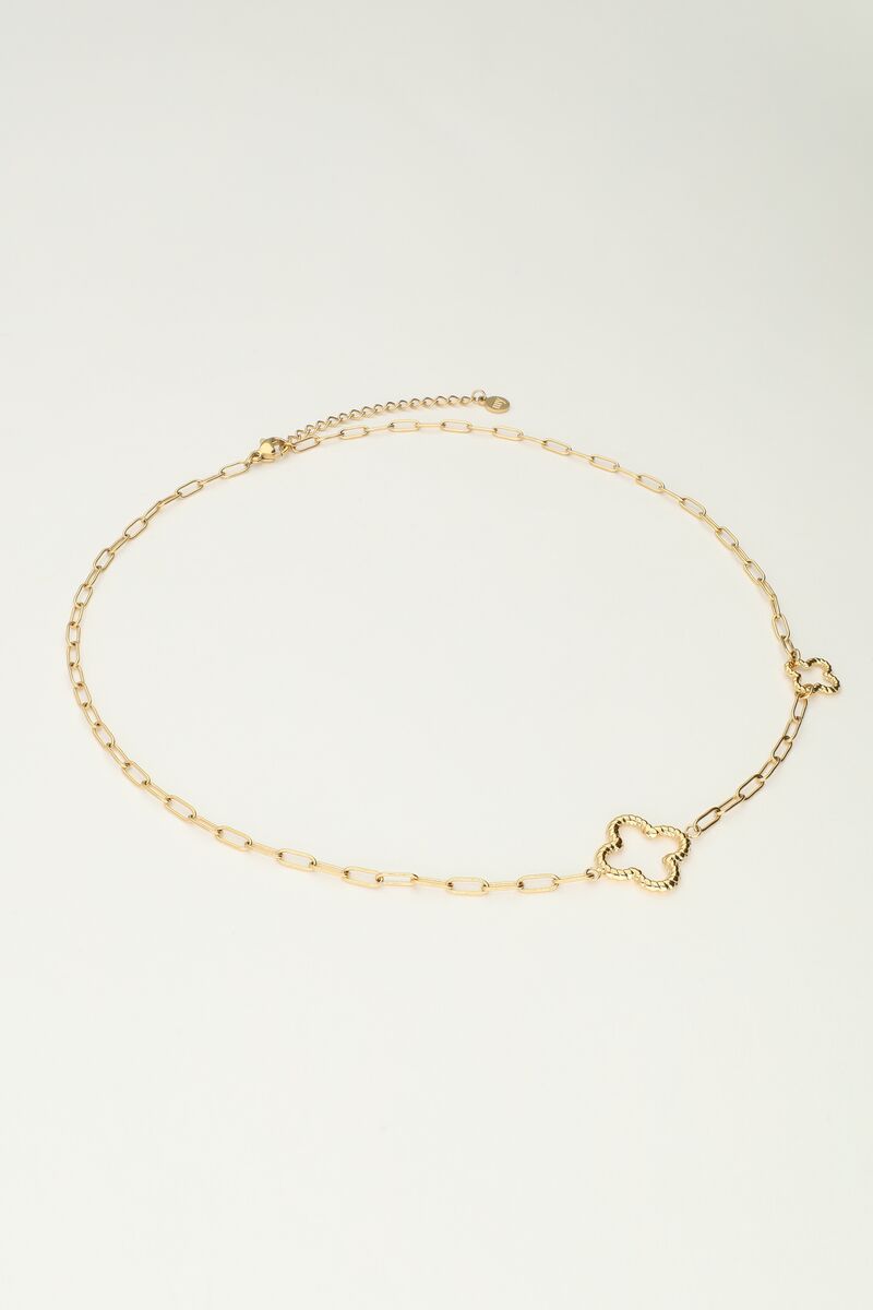Schakelketting met klavers | My Jewellery