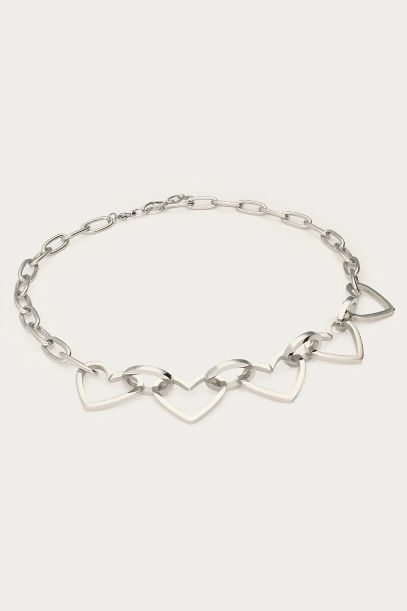 Link chain with open hearts | My Jewellery