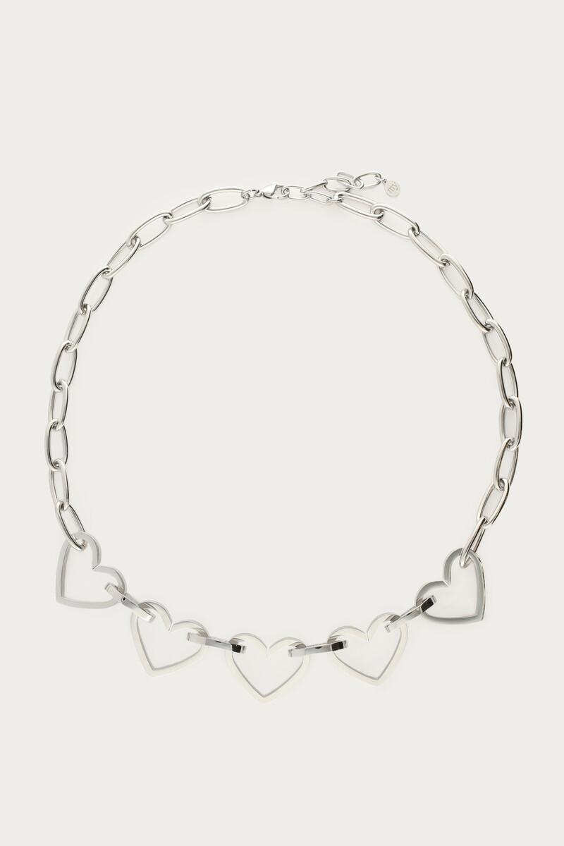 Link chain with open hearts | My Jewellery