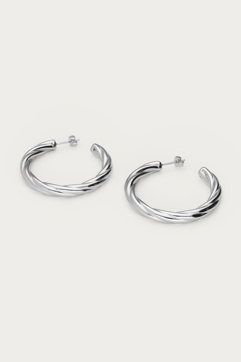 Chunky twist earrings | My Jewellery