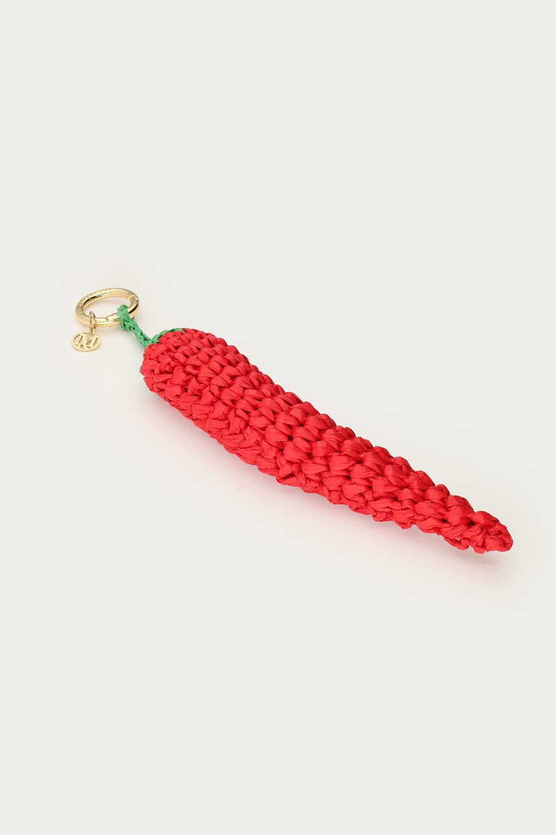 Ciao bag charm with red pepper | My Jewellery