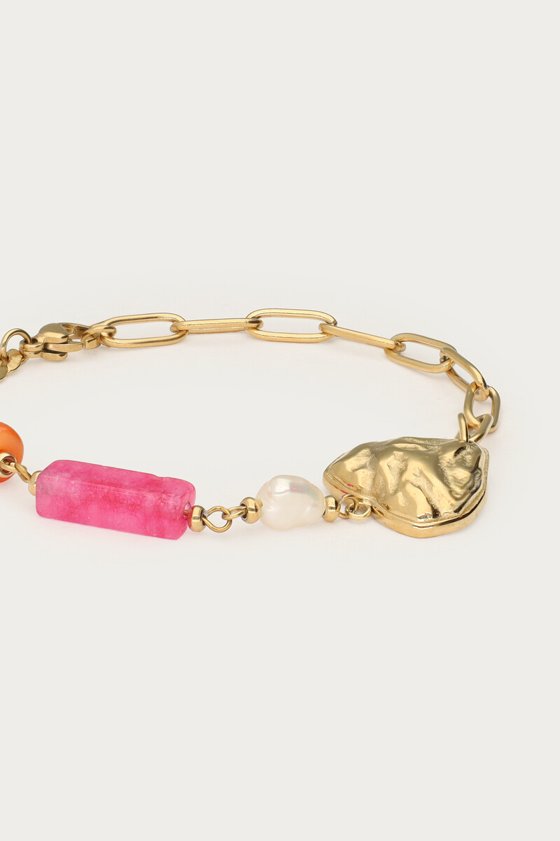 Ciao bracelet with beads and heart | My Jewellery