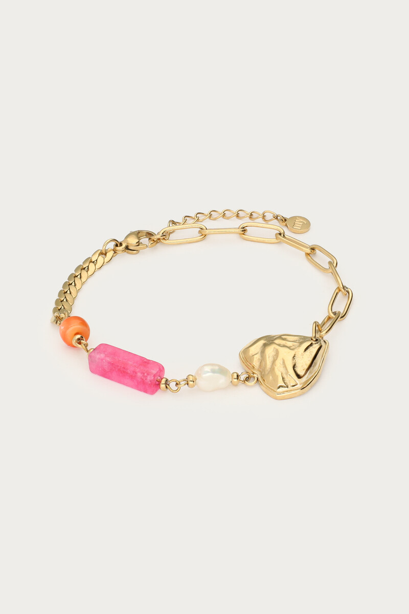 Ciao bracelet with beads and heart | My Jewellery