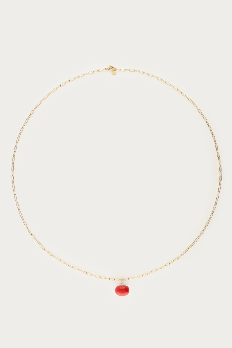 Ciao chain necklace with tomato | My Jewellery