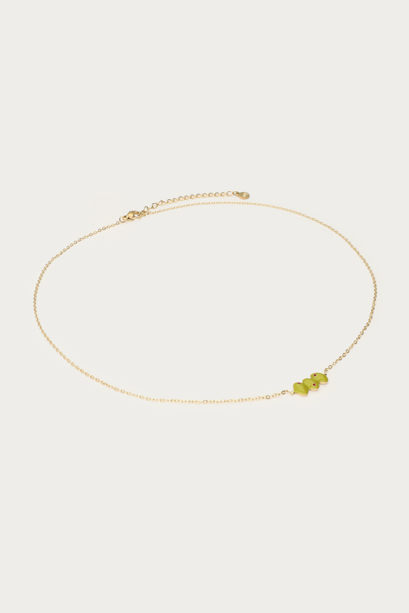 Ciao necklace with olives | My Jewellery