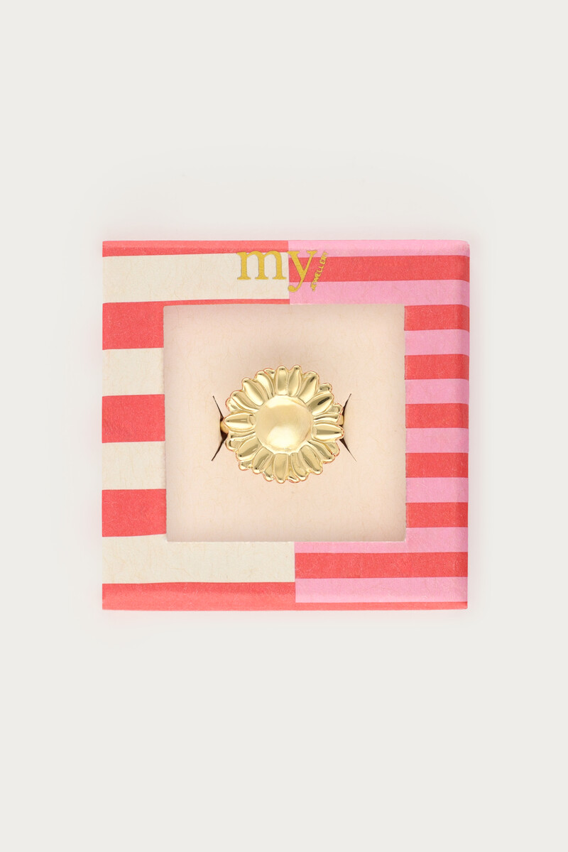 Ciao ring with sunflower | My Jewellery