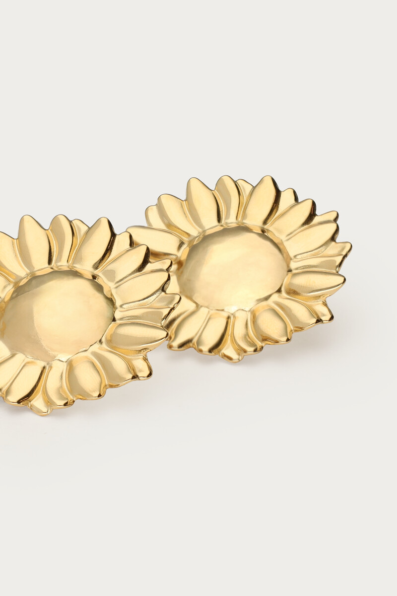 Ciao statement drop earring with sunflower | My Jewellery