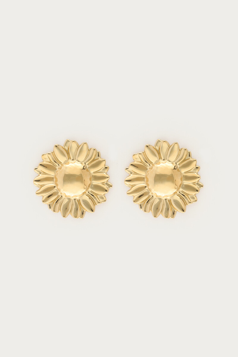 Ciao statement drop earring with sunflower | My Jewellery