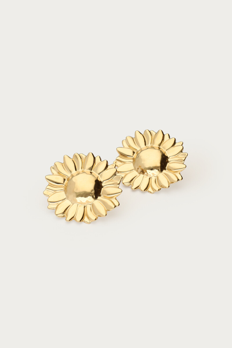 Ciao statement drop earring with sunflower | My Jewellery