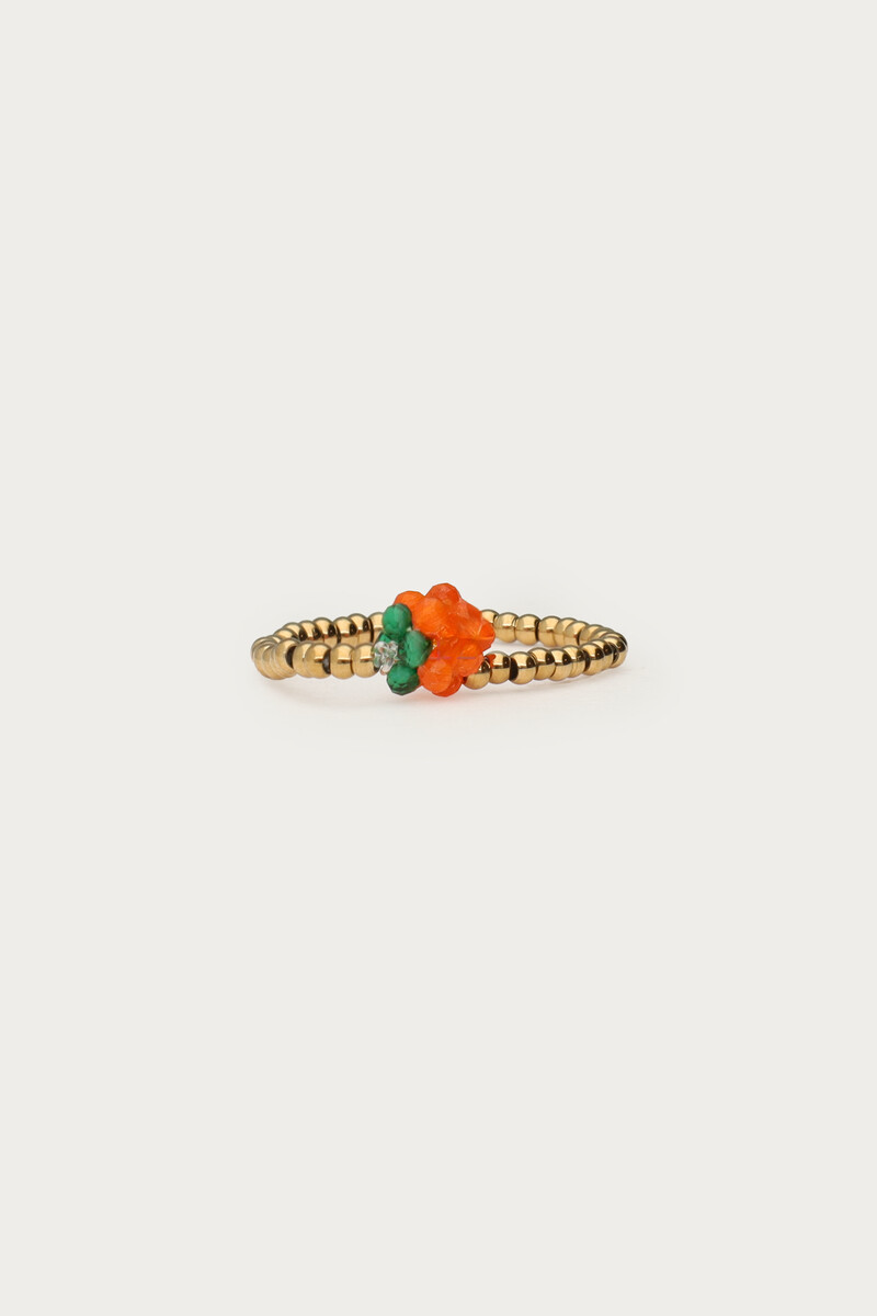 Ciao stretch ring with mandarin | My Jewellery