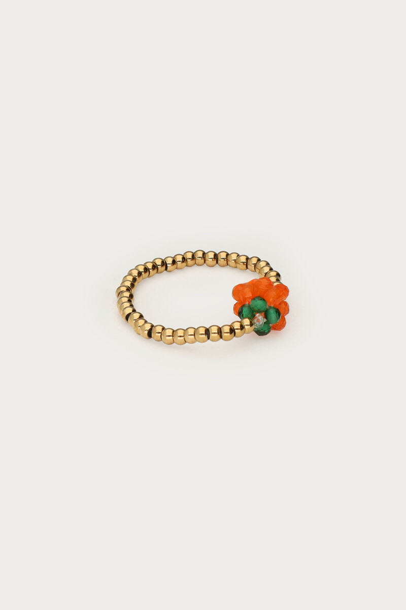 Ciao stretch ring with mandarin | My Jewellery