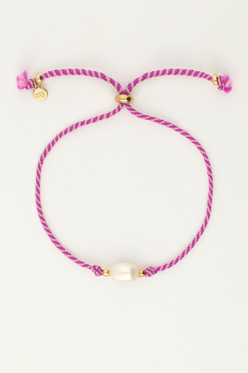 Rope bracelet with pearl | My Jewellery