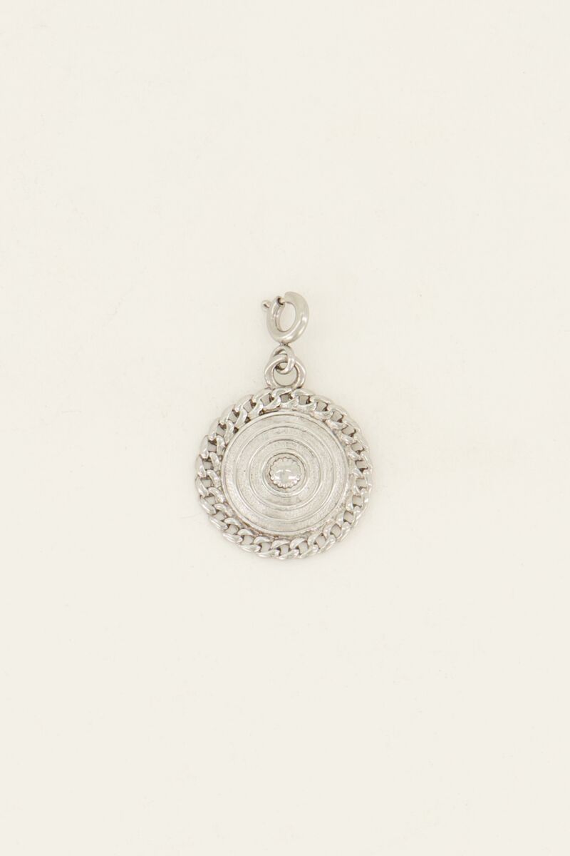 Custom bedel rond met structuur | My Jewellery