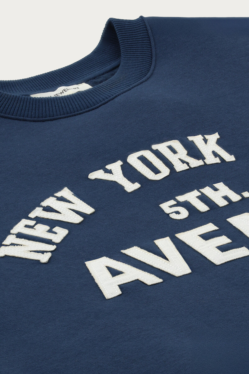 Dark blue sweater "5th Avenue" | My Jewellery