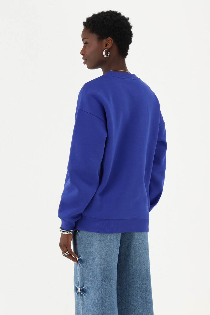 Dark blue sweater "Passion de vivre" | My Jewellery